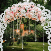 10 Pack Acrylic Crystal Beaded Garland Strands for Christmas Tree Ornaments Party Decorations - 2ft