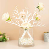 10-Pack Artificial Manzanita Tree Branch White for Vase Filler Home Wedding Centerpiece Ornament 14"
