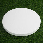 12 Pack 10" White StyroFoam Disc, DIY Polystyrene Foam Craft Supplies