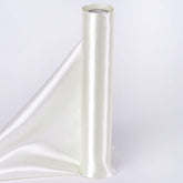 12"x10 Yards Ivory Satin Fabric Bolt, DIY Craft Wholesale Fabric