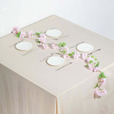 2 Pack 7ft Blush Artificial Cherry Blossom Flower Garland