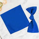 5 Pack Premium Polyester 20"x20" Napkins Royal Blue - Wrinkle-Resistant & Durable Dinner Napkins