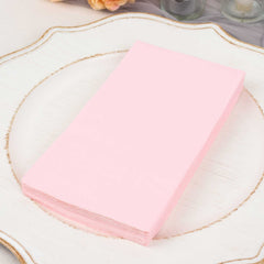 50-Pack Paper Napkins Pink - Soft Disposable 2-Ply Dinner Napkins for Weddings