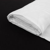 54"x10 Yards White Accordion Crinkle Taffeta Fabric Bolt