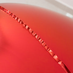 4-Pack 32" Metallic Red Sphere Balloons, Orbz Mylar Balloons Helium or Air-Filled Party Supplies