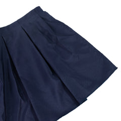 Portable Stage Skirt Navy Blue Polyester Platform Skirting Cloth for Events, Performances & Wedding Staging - 16"x10ft