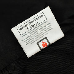 Fire Retardant Scuba Tablecloth – 60"x126" Rectangle Black, Wrinkle Free, Stain Resistant Polyester Cover