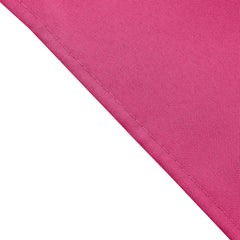 5 Pack Polyester 17"x17" Napkins Fuchsia - Durable & Wrinkle Resistant Dinner Napkins