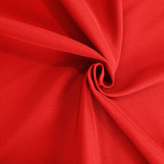5 Pack Premium Polyester 20"x20" Napkins Red - Wrinkle-Resistant & Durable Dinner Napkins