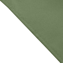 5 Pack Polyester 17"x17" Napkins Olive Green - Durable & Wrinkle Resistant Dinner Napkins
