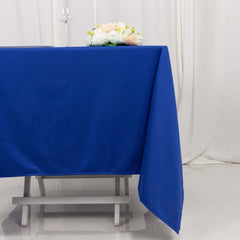 Scuba Square 70"x70" Tablecloth Royal Blue - Wrinkle Free & Stain Resistant Table Cover