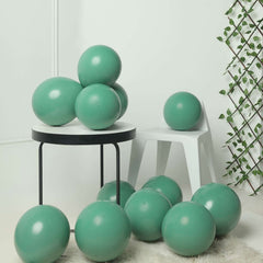 25 Pack 12" Olive Green Double Stuffed Prepacked Latex Balloons