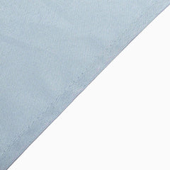 Polyester 90"x90" Table Overlay Square Tablecloth Dusty Blue - Wrinkle-Resistant & Durable Table Cover
