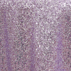 Sequin 72"x72" Table Overlay Square Tablecloth Lavender Lilac - Sparkly Table Cover