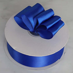 50 Yards 1.5" Royal Blue Single Face Decorative Satin Ribbon