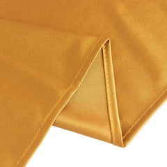 Scuba 70"x70" Table Overlay Square Tablecloth Shimmer Gold - Wrinkle Free & Stain Resistant Table Cover