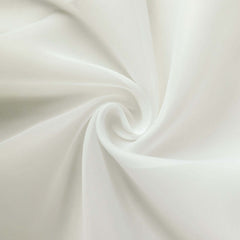 10ftx40ft Ivory Sheer Ceiling Drape Curtain Panels Durable Flame Resistant Fabric