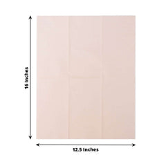 50-Pack Paper Napkins Blush - Soft Disposable 2-Ply Dinner Napkins for Weddings