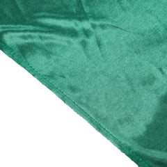 10ftx10ft Hunter Emerald Green Double Drape Pleated Satin Event Curtain Drapes, Glossy Photo Backdrop Event Panel