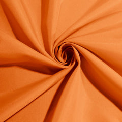 5 Pack Polyester 20"x20" Napkins Orange - Wrinkle Resistant & Easy Care Cloth Napkins