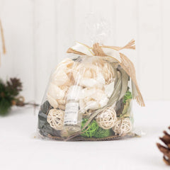 Set of Natural Potpourri Vase Fillers Dried Assorted with Vanilla Fragrance Oil - DIY Decorations
