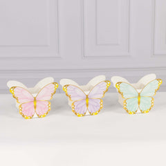 12 Pack Mixed Butterfly Candy Gift Favor Boxes, Paper Flower Boxes Centerpiece Tea Party Supplies - 6"x8"