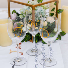 12 Pack 1.5" Gold Rhinestone Monogram Letter Jewel Sticker Self Adhesive DIY Diamond Decor - H