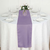 Polyester 12"x108" Table Runner Violet Amethyst - Durable & Wrinkle-Resistant Table Decor