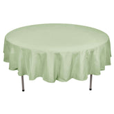 Polyester 90" Round Tablecloth Sage Green - Stain & Wrinkle-Resistant Table Cover