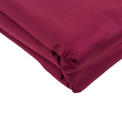 Burgundy Scuba Polyester Fabric Roll, Wrinkle Free DIY Craft Fabric Bolt- 60"x10 Yards