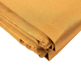 Shimmer Gold Scuba Polyester Fabric Roll, Wrinkle Free DIY Craft Fabric Bolt- 60"x10 Yards