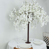 Silk Artificial Cherry Blossom Tree White for Gardens Parties & Receptions 5ft
