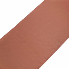 Polyester 12"x108" Table Runner Terracotta (Rust) - Durable & Wrinkle-Resistant Table Decor