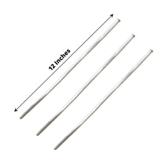 50 Pack Assorted Metallic Silver Long Latex Balloons For Twisting Magic, Animal Modelling Party Balloons