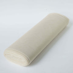 108"x50 Yards Beige Tulle Fabric Bolt, DIY Craft Fabric Roll