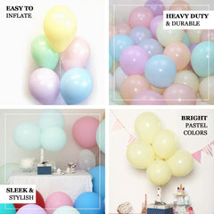 25 Pack 12" Matte Pastel Olive Green Helium Air Latex Party Balloons