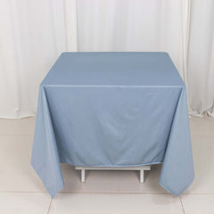 Scuba Square 70"x70" Tablecloth Dusty Blue - Wrinkle Free & Stain Resistant Table Cover