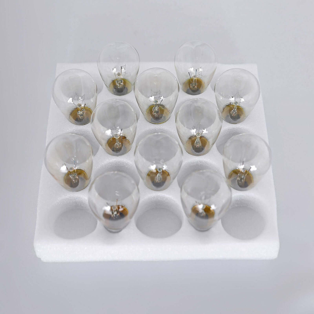 24 Pack 11W Incandescent Warm White S14 Outdoor String Light Bulbs + 1 Extra Replacement Bulb FREE