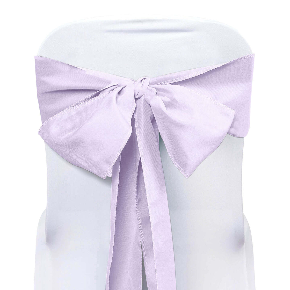 5 Pack Polyester Chair Sashes Lavender Lilac 6"x108"
