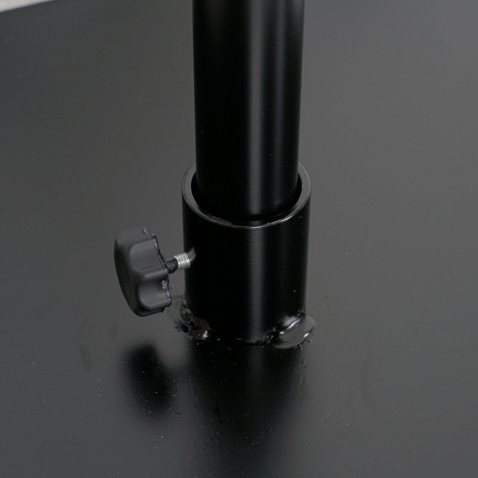 Black Heavy Duty Metal Backdrop Stand – 10ft x 20ft Pipe & Drape Adjustable Photography Background Stand with 3 Flat Steel Bases