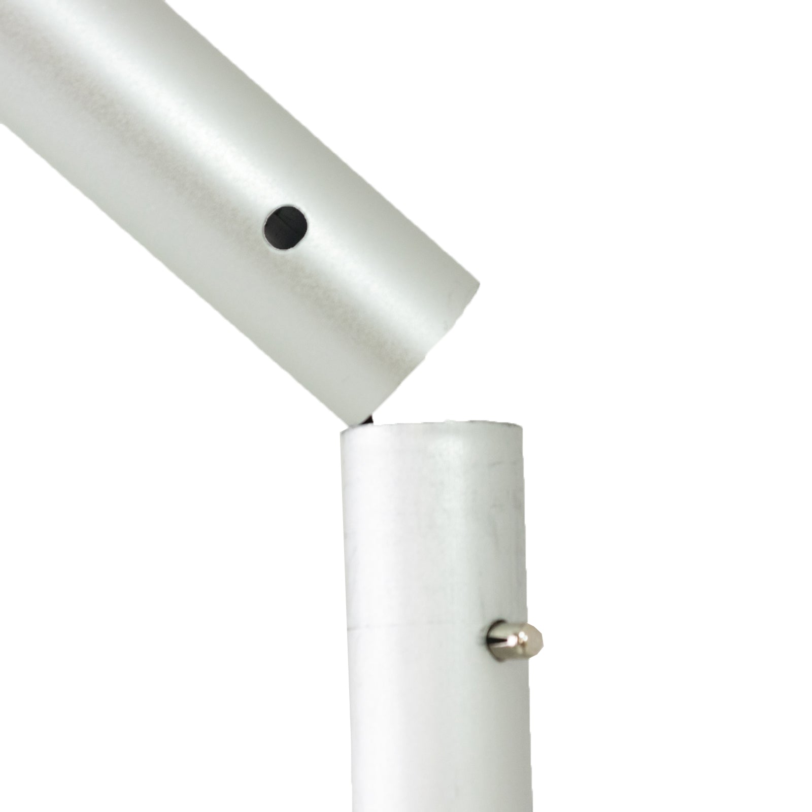 Pillowcase Backdrop Stand in Aluminum 8ft x 8ft – Portable Rounded Corner Tension Fabric Pillowcase Display Stand for Exhibits & Photography