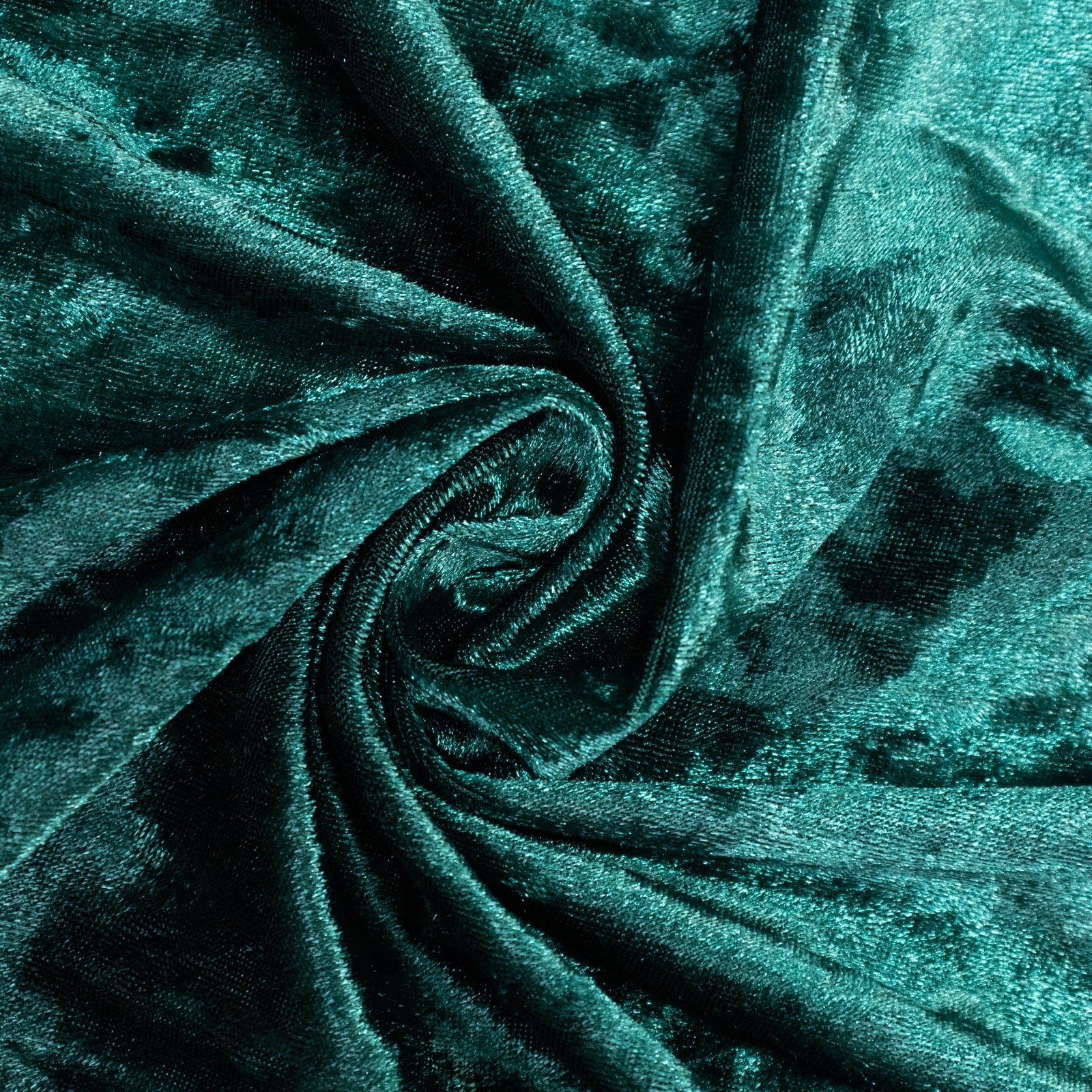 Hunter Emerald Green Crushed Velvet Backdrop Curtain – 5ft x 14ft Event Drape with Rod Pocket, Privacy Panel for Photo Booths & Events