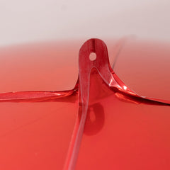 2-Pack Metallic Red Sphere Balloons, 43" Orbz Mylar Balloons Helium or Air-Filled Party Supplies