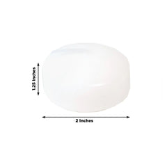 12 Pack 2" White Floating Candles – Unscented Dripless Long-Lasting Disc Wax Candles for Weddings & Table Décor