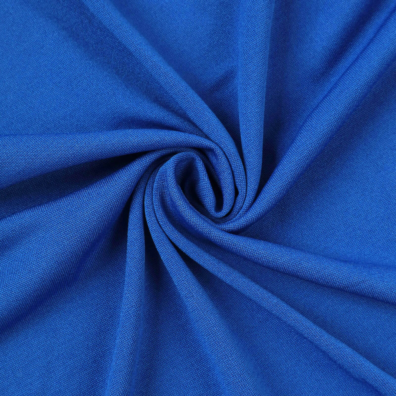 Stretch Spandex Chair Cover Royal Blue for Folding Chairs - Reusable & Wrinkle-Resistant 160GSM Fitted Slipcover