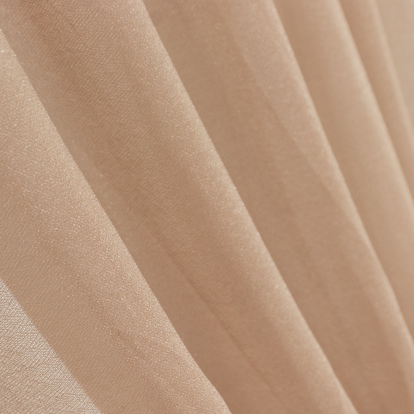 Taupe Sheer Backdrop Drape – 5ftx32ft Wedding Arch & Ceiling Decor Panel, Wrinkle Free with Soft Shimmer