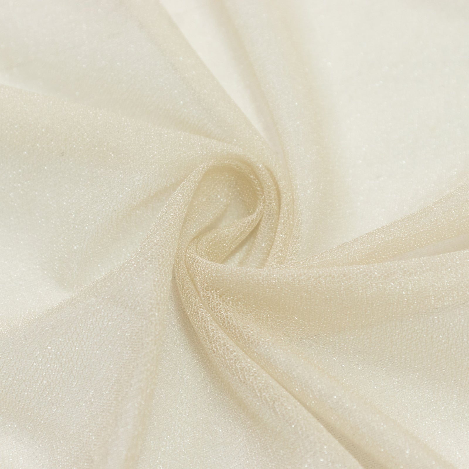 Sheer Backdrop Curtain Panel 5ft × 10ft Beige – Wedding Arch Drape with Rod Pocket