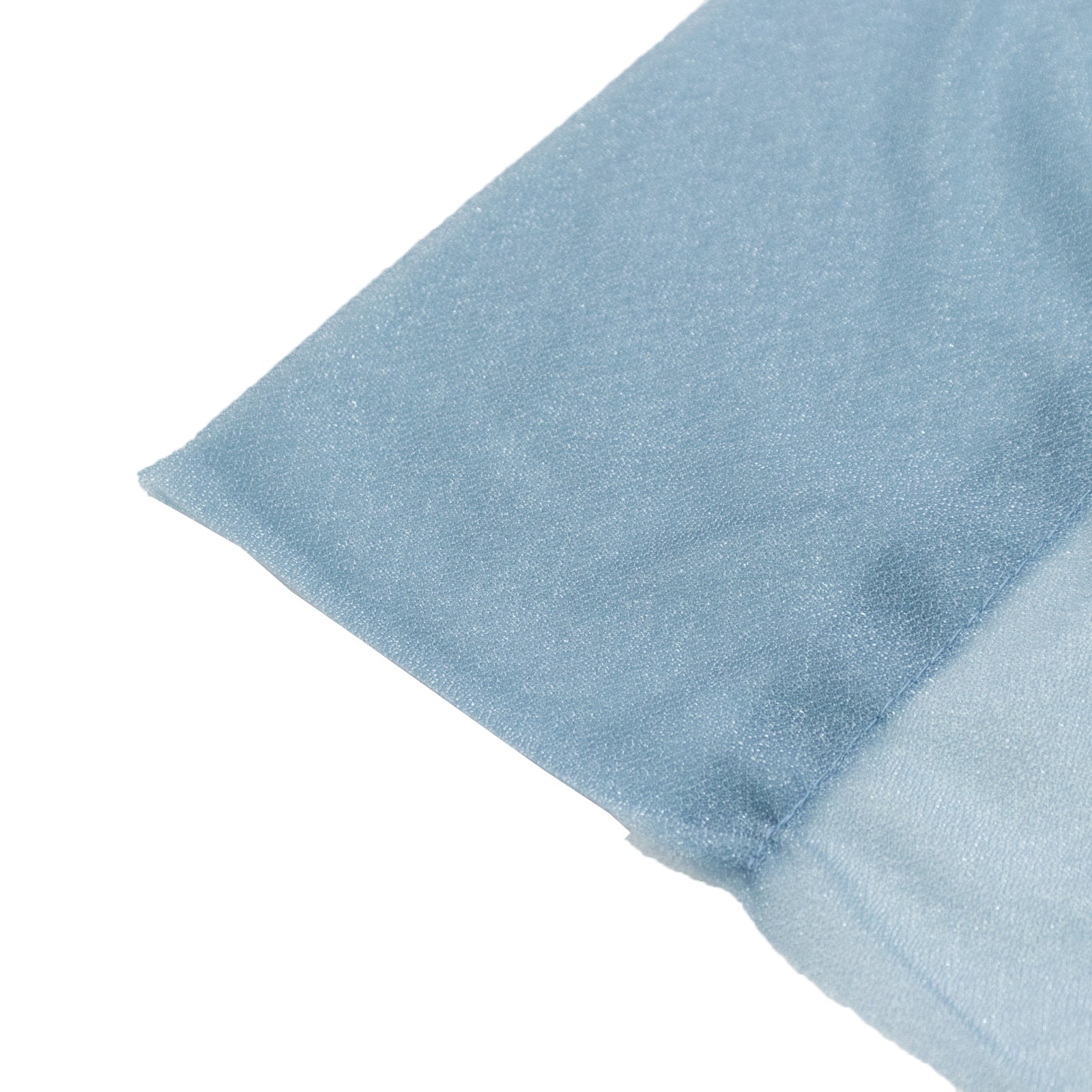 Sheer Backdrop Curtain Panel 5ft × 10ft Dusty Blue – Wedding Arch Drape with Rod Pocket