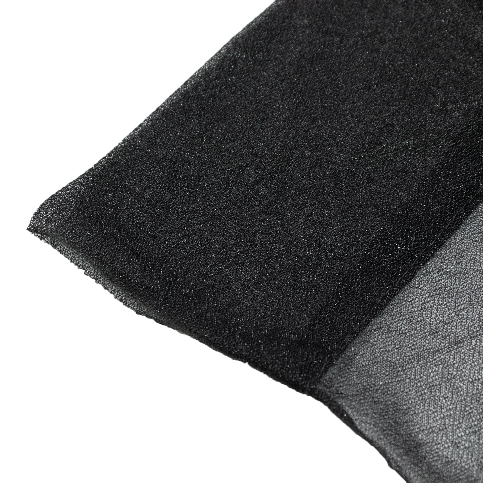 Sheer Backdrop Curtain Panel 5ft × 10ft Black – Wedding Arch Drape with Rod Pocket