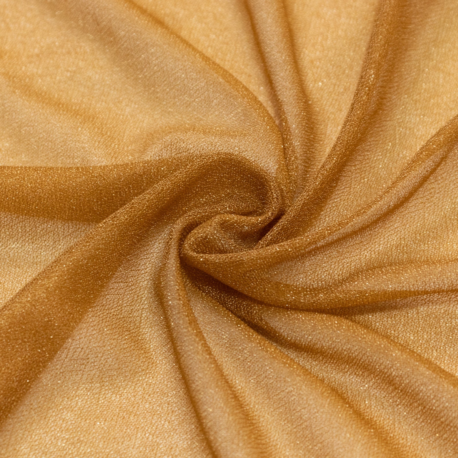 Sheer Backdrop Curtain Panel 5ft × 10ft Gold – Wedding Arch Drape with Rod Pocket